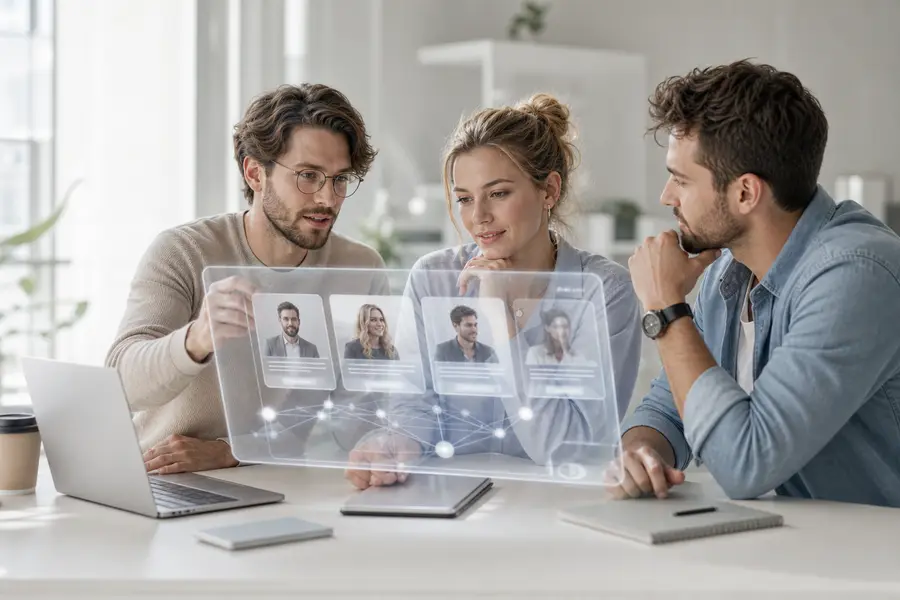 AI-assisted creator and brand matching workspace